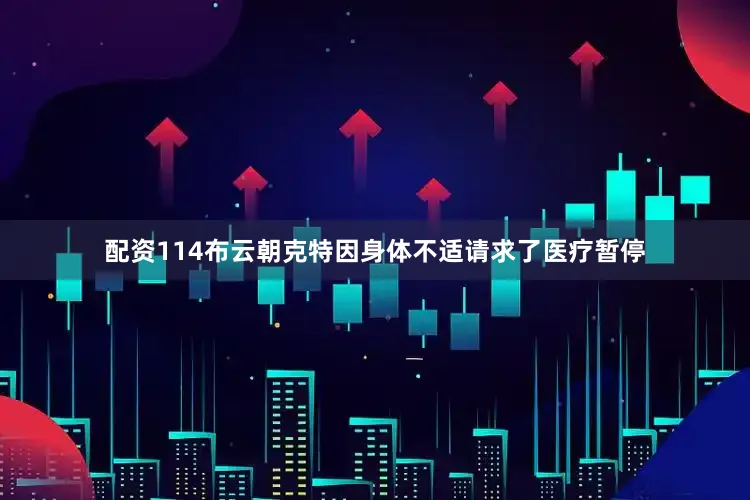配资114布云朝克特因身体不适请求了医疗暂停